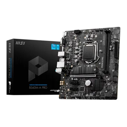 Placa Mae Msi Pro Ddr 4 Socket Lga 1200 Chipset B560 Atx
