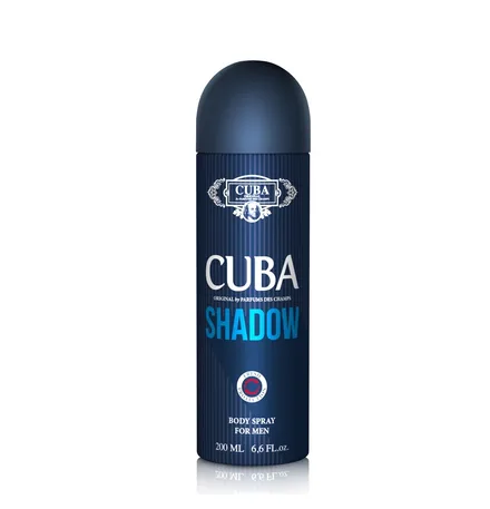 Cuba Shadow Masculino Deo Spray 200ml