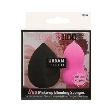 Set Cala Urban Studio Duo Make Up Blending Sponge 2 Piezas
