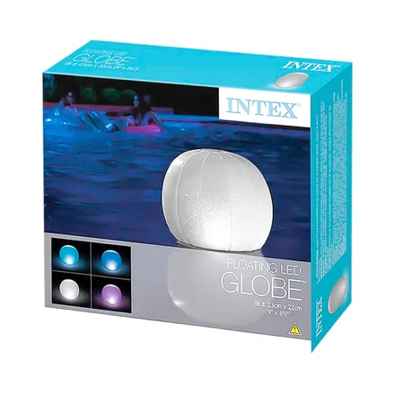 Pelota Flotante Intex 28693 Bola Luz Led Multicolor