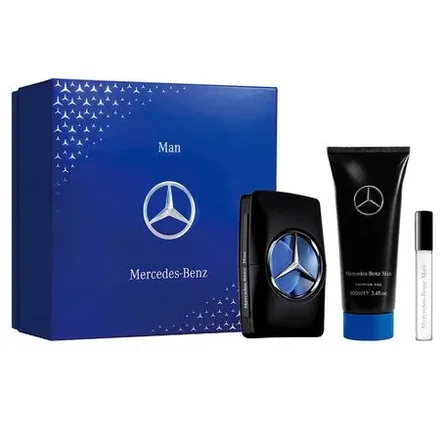 Mercedes Benz Man Eau Toilette Plus Shower Gel 100ml 10ml