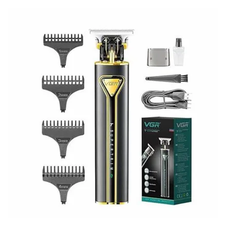 Vgr Cortador Pelo 009 Recargable Dorado