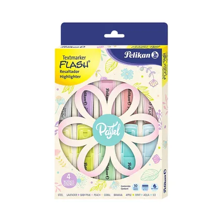 Marcador Resaltador Pelikan Textmarker Flash Pastel 041 900 465 10