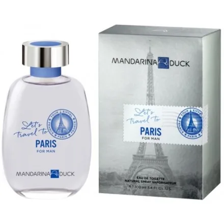 Mandarina Duck Let Travel To Paris Man Eau Toilette 100ml