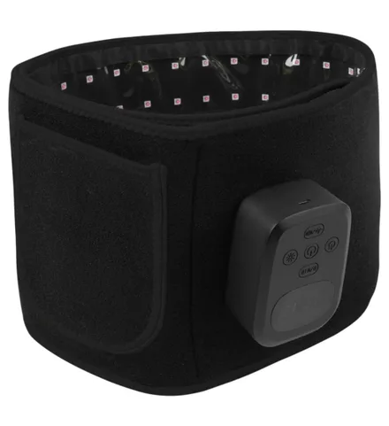 MASSAGEADOR ABDOMINAL CINTO DE TERAPIA LUZ VERMELHA BE105