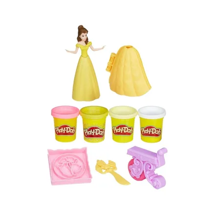 Massa de Modelar Hasbro Play-Doh B9406 Disney Banquete Bela