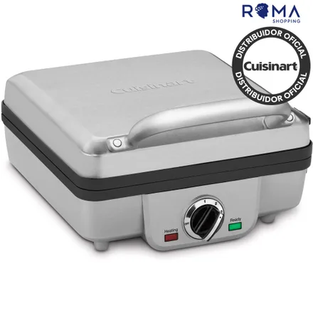 Wafleira Belga Cuisinart Waf 4 Fatias Quadrada Inoxidavel