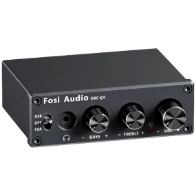Amplificador Ouvido Fosi Audio Q4 Dac