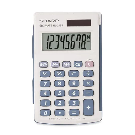 Calculadora Sharp El 8 Digitos