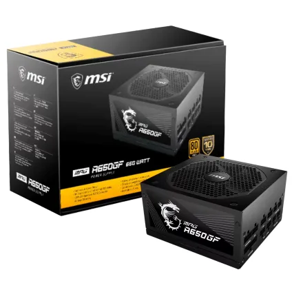 Fonte Atx Msi Mpg A650 Gf 80 Plus
