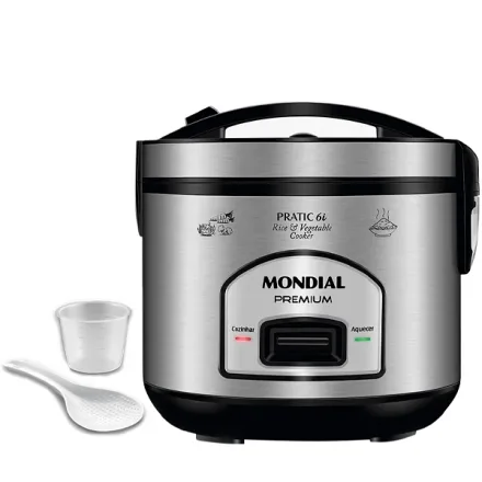 Panela Eletrica Arroz Mondial Practic 6I Pe 43 6X 500 Watts