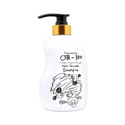 Shampoo Elizavecca Cer 100 Collagen Coating Hair Muscle Hell Tornado 500ml
