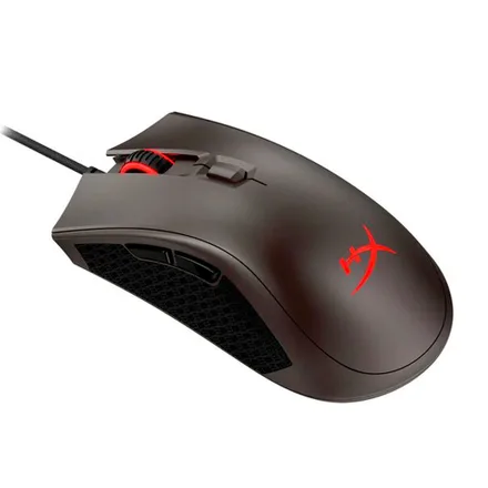 Mouse Gamer USB HyperX Pulsefire FPS Pro 16.000 DPI Iluminação RGB – Preto HX-MC003B