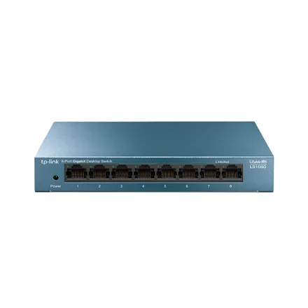 Hub Switch 08P 100 1000 Steel Case
