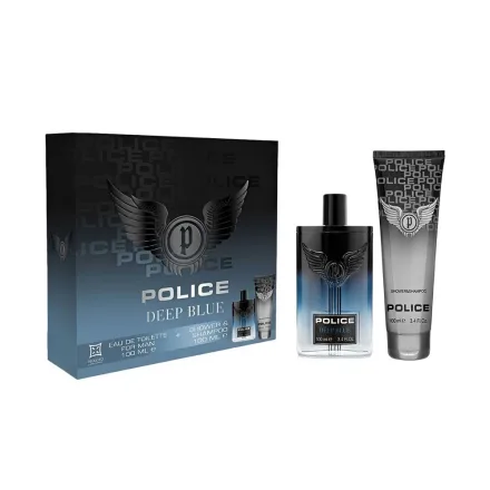 Police Deep Blue Gift Set Edt Plus 100ml