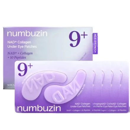 Mascara Contorno Olhos Numbuzin 9 Nad Plus Collagen Under Eye Patches 5