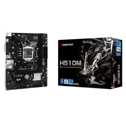 Placa Mae Biostar Ddr 4 Socket Lga 1200 Chipset H470 Atx