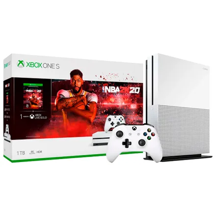 Xbox One S Nba 2K20 Bundle 1 Mes Live Usa 1TB