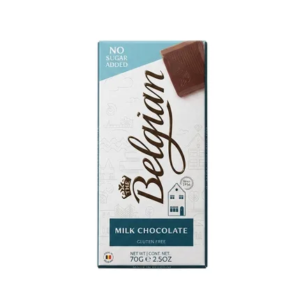 Chocolate Belgian Sugar Added Milk 70g