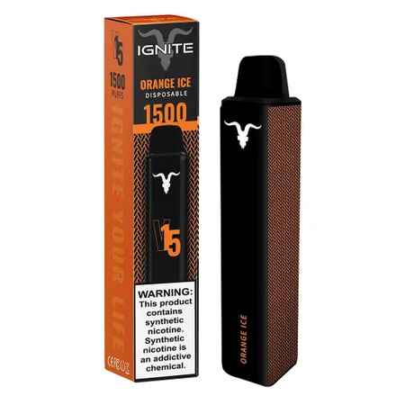 Vape Descartavel Ignite V15 1500 Puffs 5 Nicotina