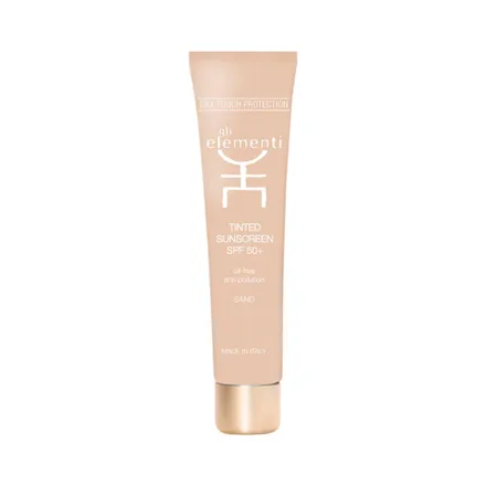 Protector Solar Gli Elementi Tinted Spf 50 Plus 40ml