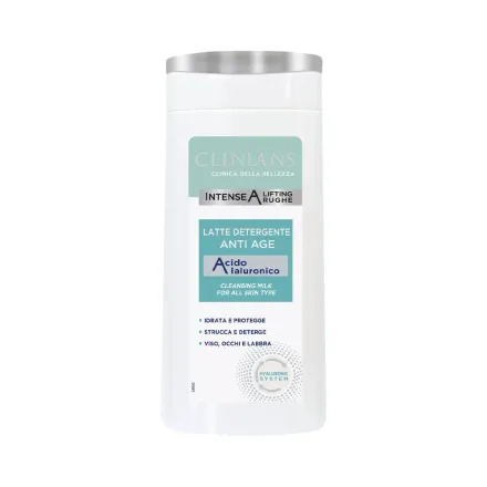 Clinians Leche Detergente Anti Edad Con Acido Hialuronico 200ml