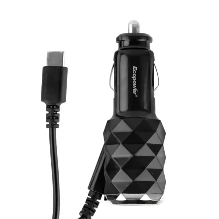 Ecopower Cargador Vehicular Ep 7035 Cable
