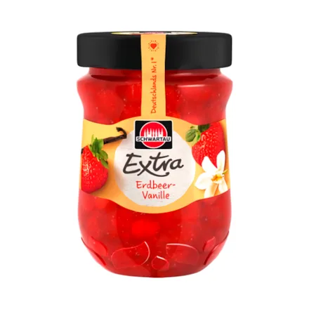 Mermelada Schwartau Extra Erdbeer Vanille 270 Gr