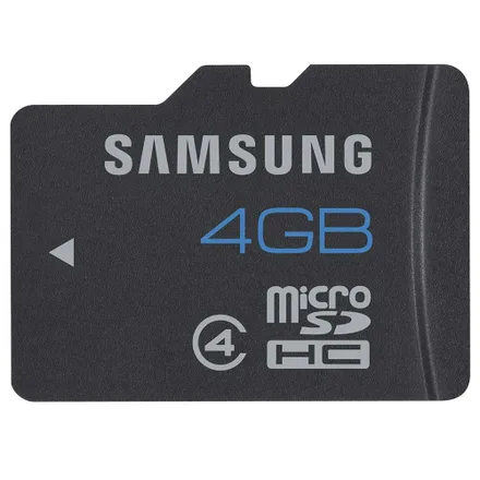 CARTÃO DE MEMÓRIA SAMSUNG MICRO SD 4GB