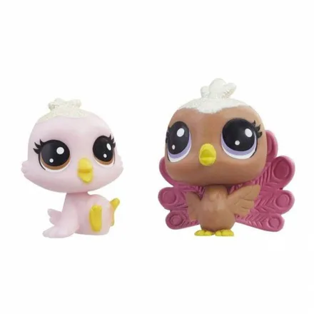 Brinquedo Hasbro Littlest Pet Shop Sc Pack 2 Birds