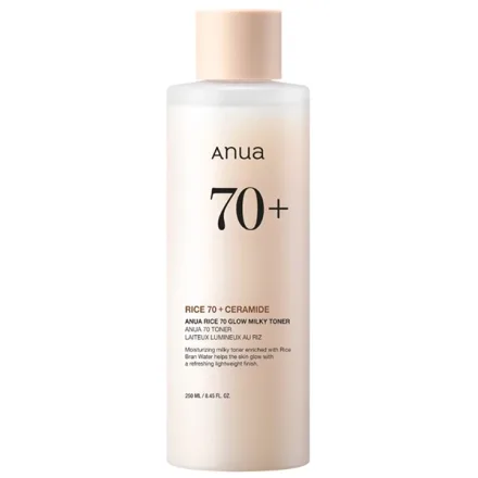 Tonico Facial Anua Rice 70 Plus Ceramide Glow Milky 250ml