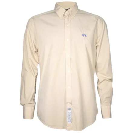 Camisa La Martina Masculino Lisa 06 Regular