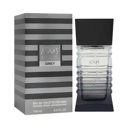 Axis Elegant Grey Masculino Eau Toilette 100ml