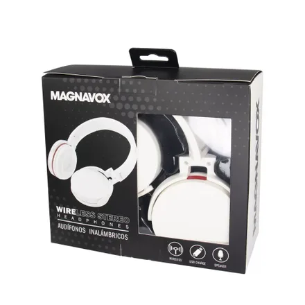 Audífono Magnavox Wireless Stereo Blanco