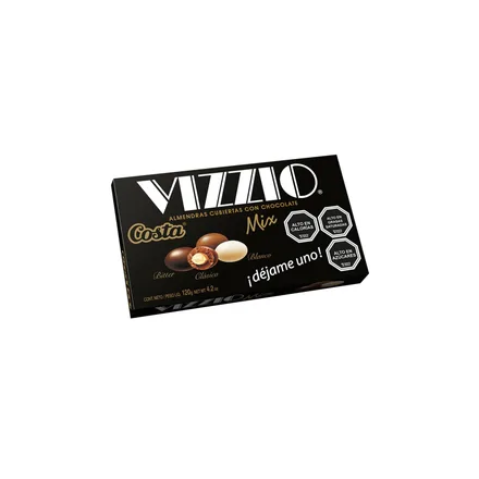CHOCOLATE VIZZIO MIX 120GR CAJA