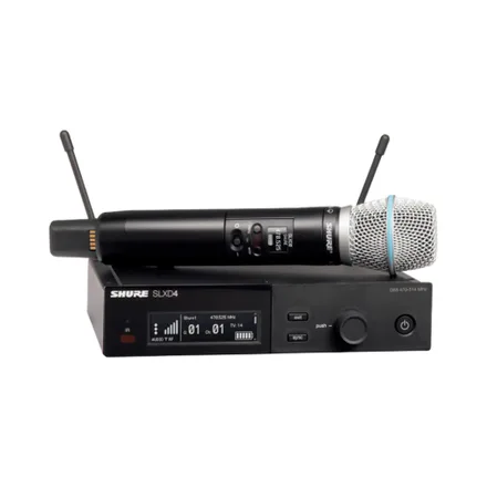 Microfono Shure Slxd 24 B87 L55