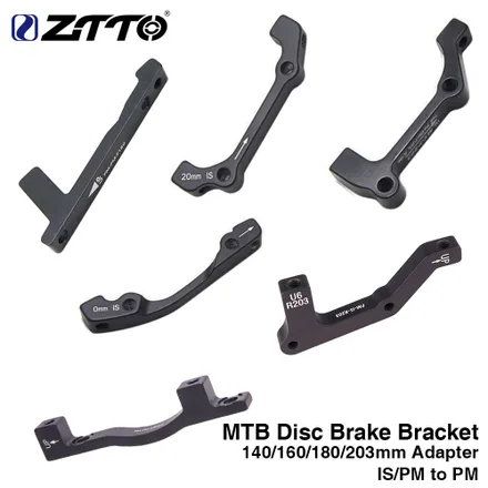 Bike Disco Adap Front Ztto 180mm