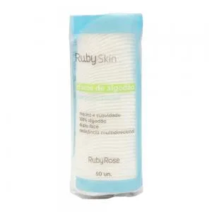 Discos Algodao Ruby Limpeza Facial 50 Hb 332