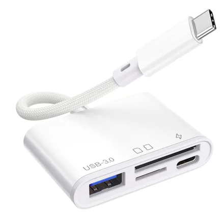Cable Adaptador Trove Rxy 041 4 En 1 Tf Sd