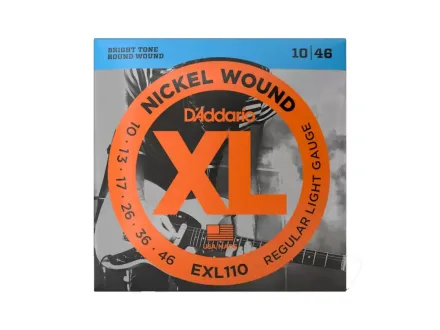 Addario Cuerda Guitarra Set Xl Reg 46 Lite 010