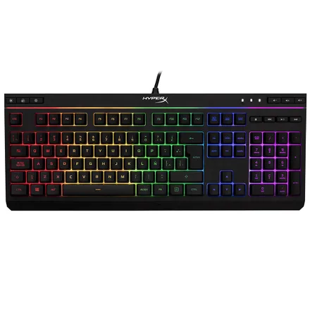 Teclado Gamer HyperX Alloy Core RGB USB – Preto HX-KB5ME2-BR