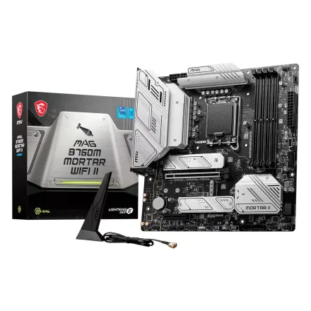 Placa Mae Msi Mag Mortar Ii Ddr 5 Socket Lga 1700 Chipset Atx