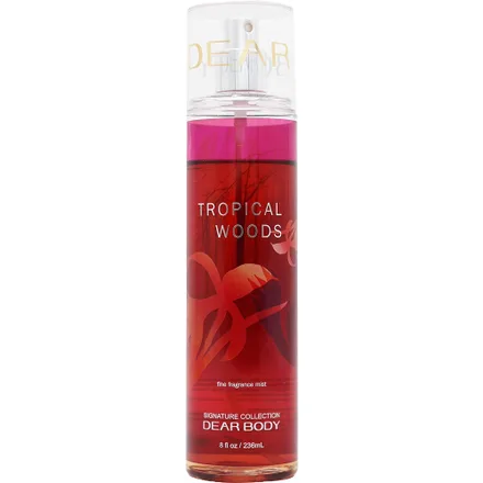 Colonia Dear Body Fine Frag Mist Tropical Woods Feminino 236ml