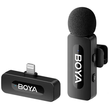 Microfone Boya By V1 Lightning