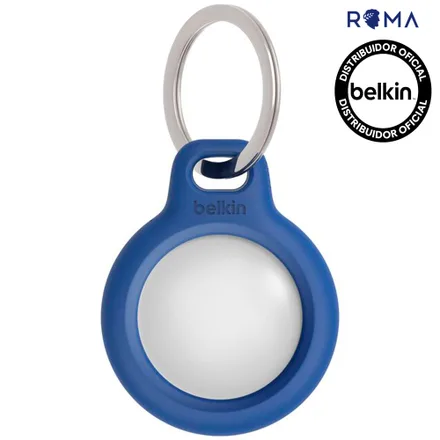 Suporte Seguro com Chaveiro para AirTag Belkin F8W973BTBLU – Azul