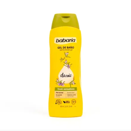 Gel Bano Babaria Classic 600ml