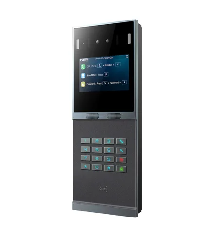 Fanvil Video Porteiro I66 2 Linhas Sip Recon Faci