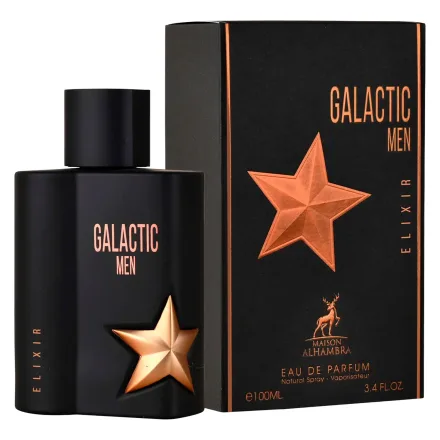 Perfume Maison Alhambra Galactic Elixir Intense Eau Parfum Masculino 100ml