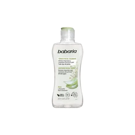 Babaria Tonico Facial Calmante Aloe 200ml