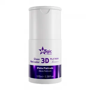 Matizador Magic Gloss 3D Platinum Branco 100ml